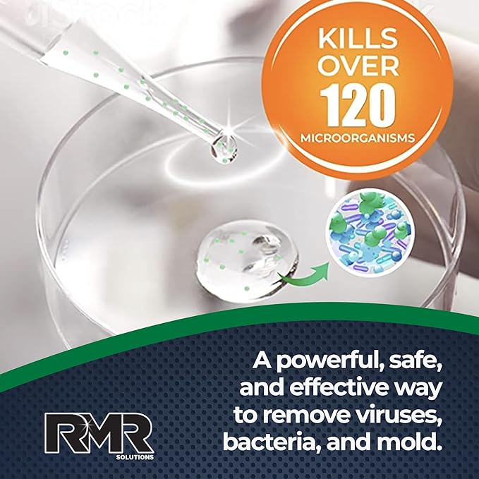 RMR-141 Mold and Mildew Killer, Kills 99% of Household Bacteria and Viruses, Cleans and Disinfects, EPA Registered, 32 oz, 1 Gallon